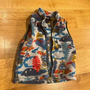 Patagonia synchilla fleece vest 2t-excellent condition